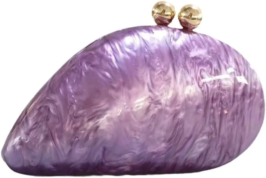 Acrylic Clutch Purses for Women Glitter Evening Handbag for Wedding Quilted Chain Ladies Party Prom Bags 2025