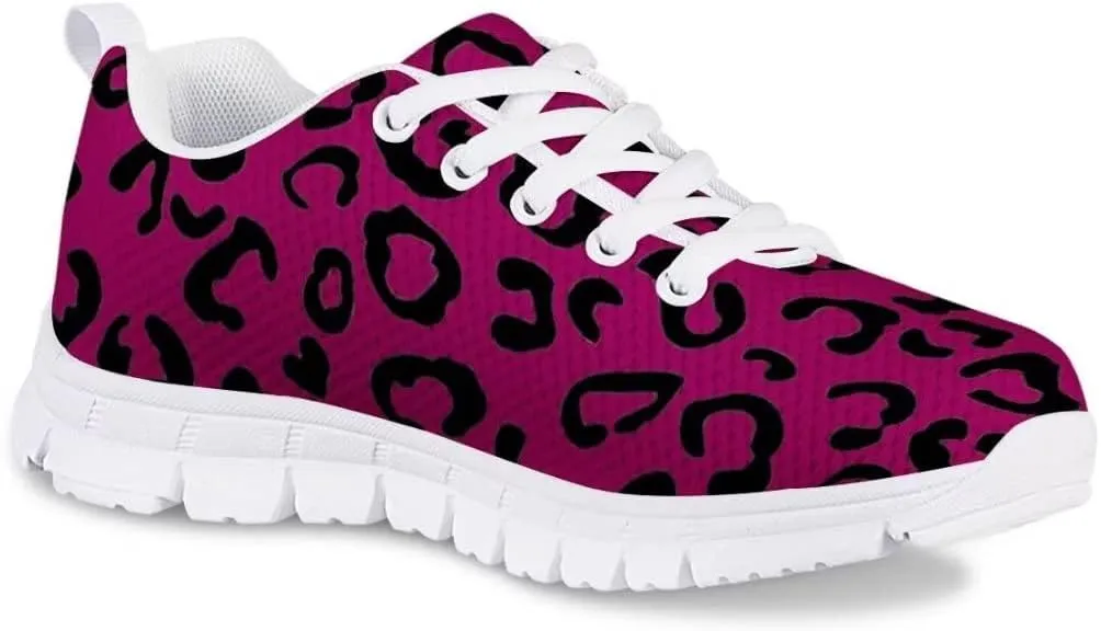 AmzPrint Cute Cartoon Fruit Print Mexican Avocado Shoes for Girls Fashion Lightweight Mesh Upper Lace-Up Flat Sneakers 10.5