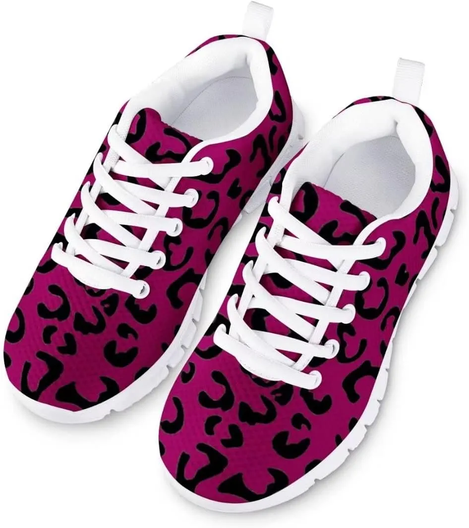 AmzPrint Cute Cartoon Fruit Print Mexican Avocado Shoes for Girls Fashion Lightweight Mesh Upper Lace-Up Flat Sneakers 10.5