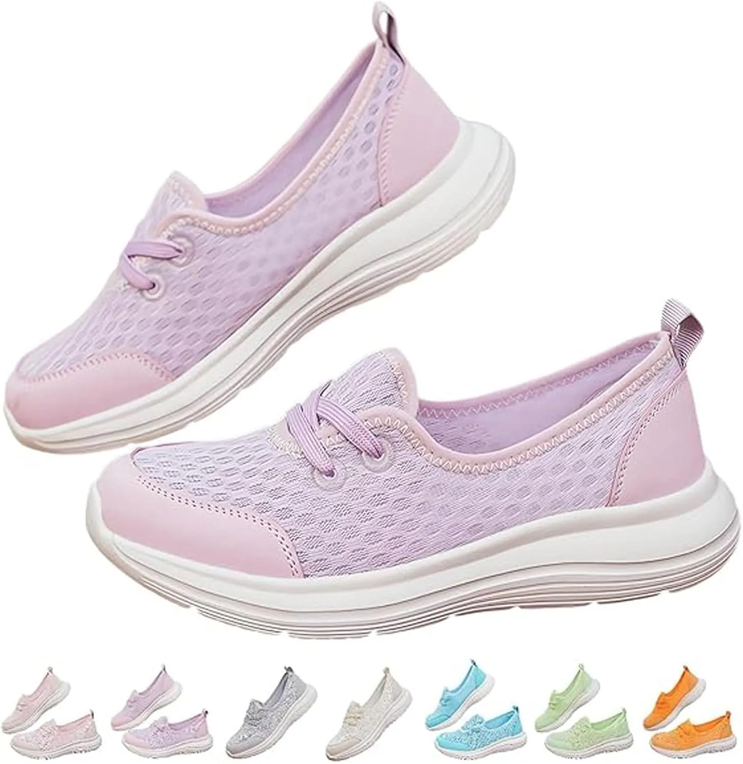 Azdealy Orthopedic Sandals, Women's Soft Sole Mesh Comfort Orthopedic Sandals, Mesh Comfort Shoes