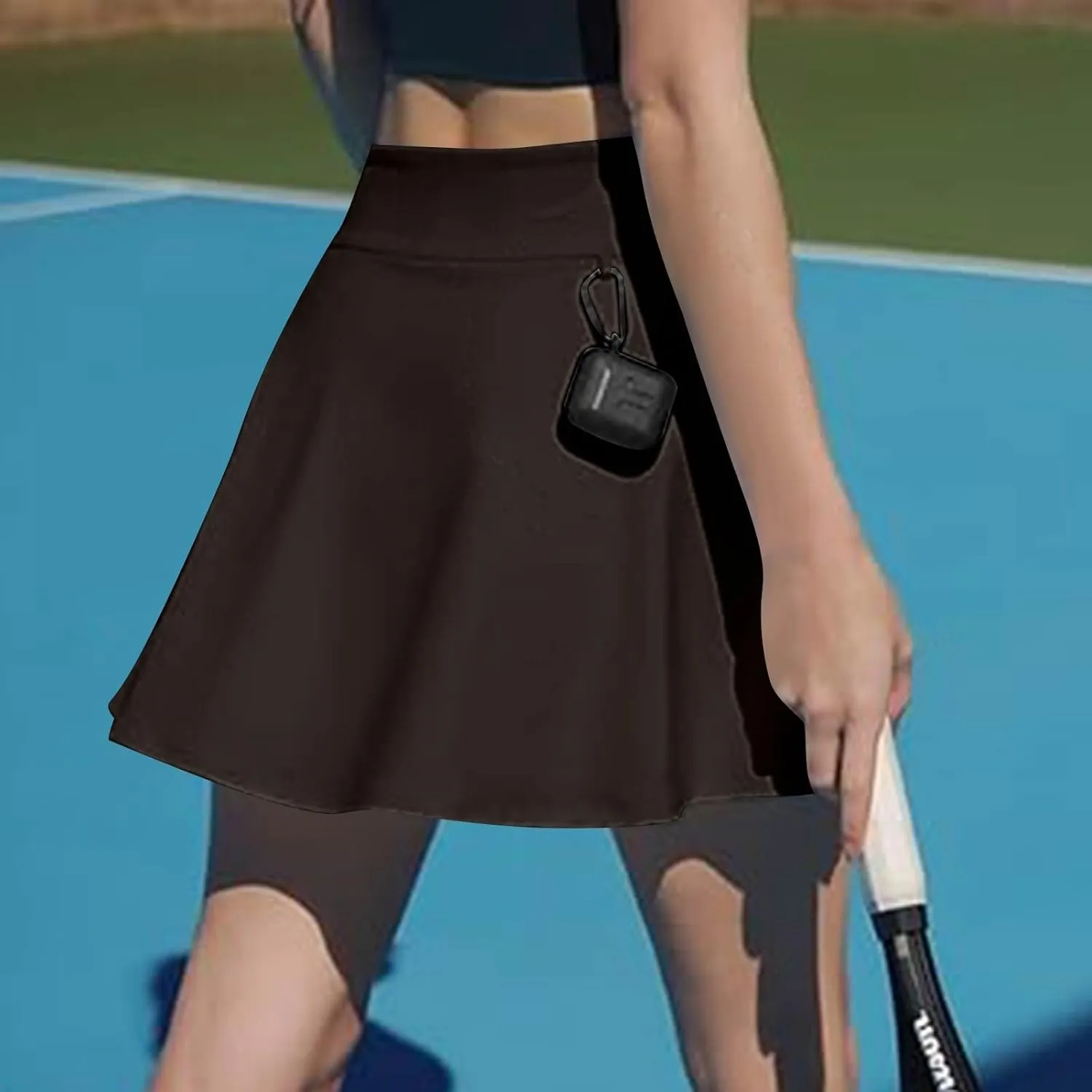 BAXLIMEK Golf Skirts for Women,2025 Summer High Waisted Tennis Skirts Side Slit Mini Athletic Skorts Pleated Workout Skorts