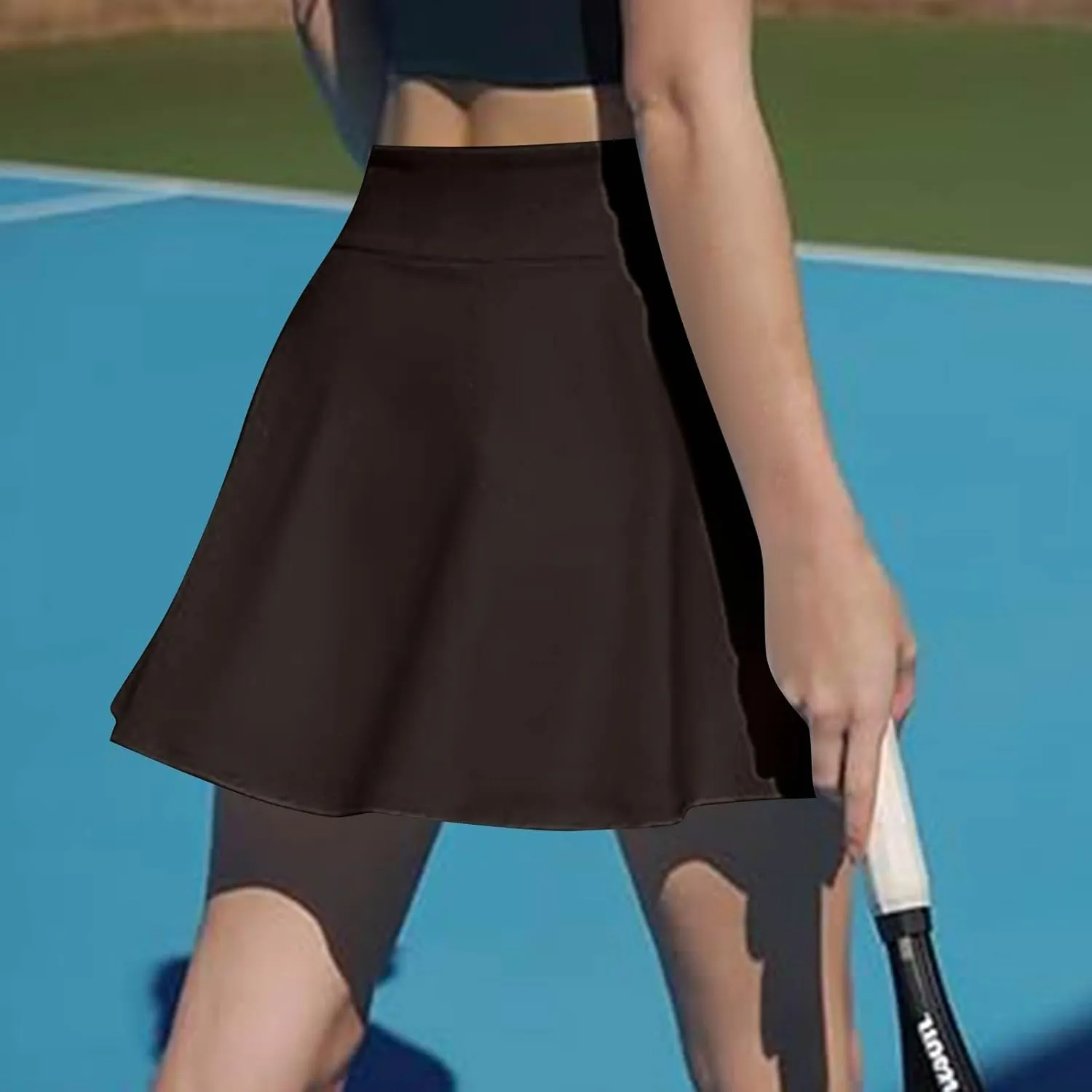 BAXLIMEK Golf Skirts for Women,2025 Summer High Waisted Tennis Skirts Side Slit Mini Athletic Skorts Pleated Workout Skorts