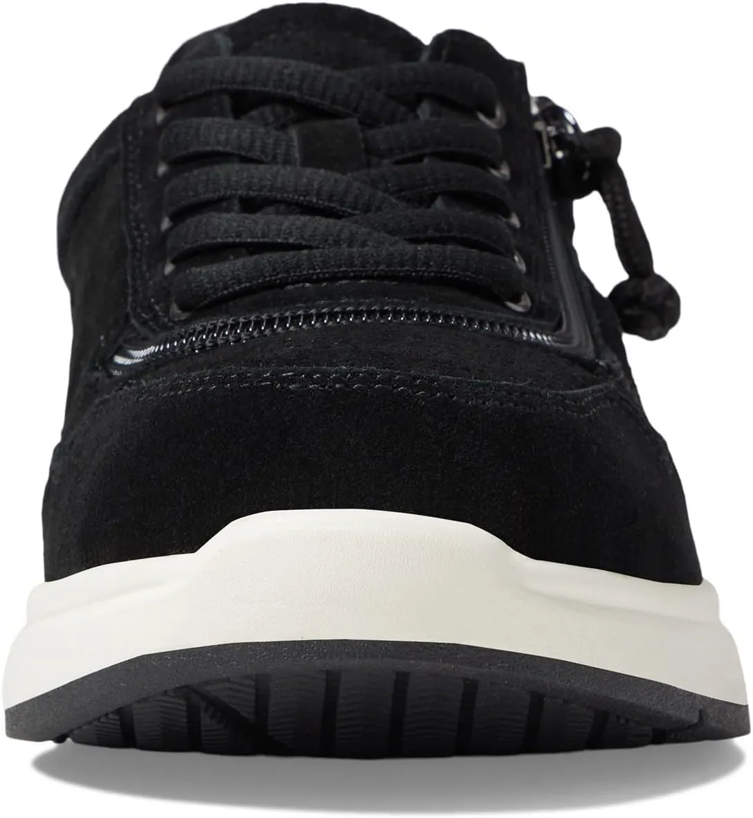 BILLY Footwear Comfort Jogger Sneakers for Women  Leather Upper  PU and Mesh Lining  Round Toe