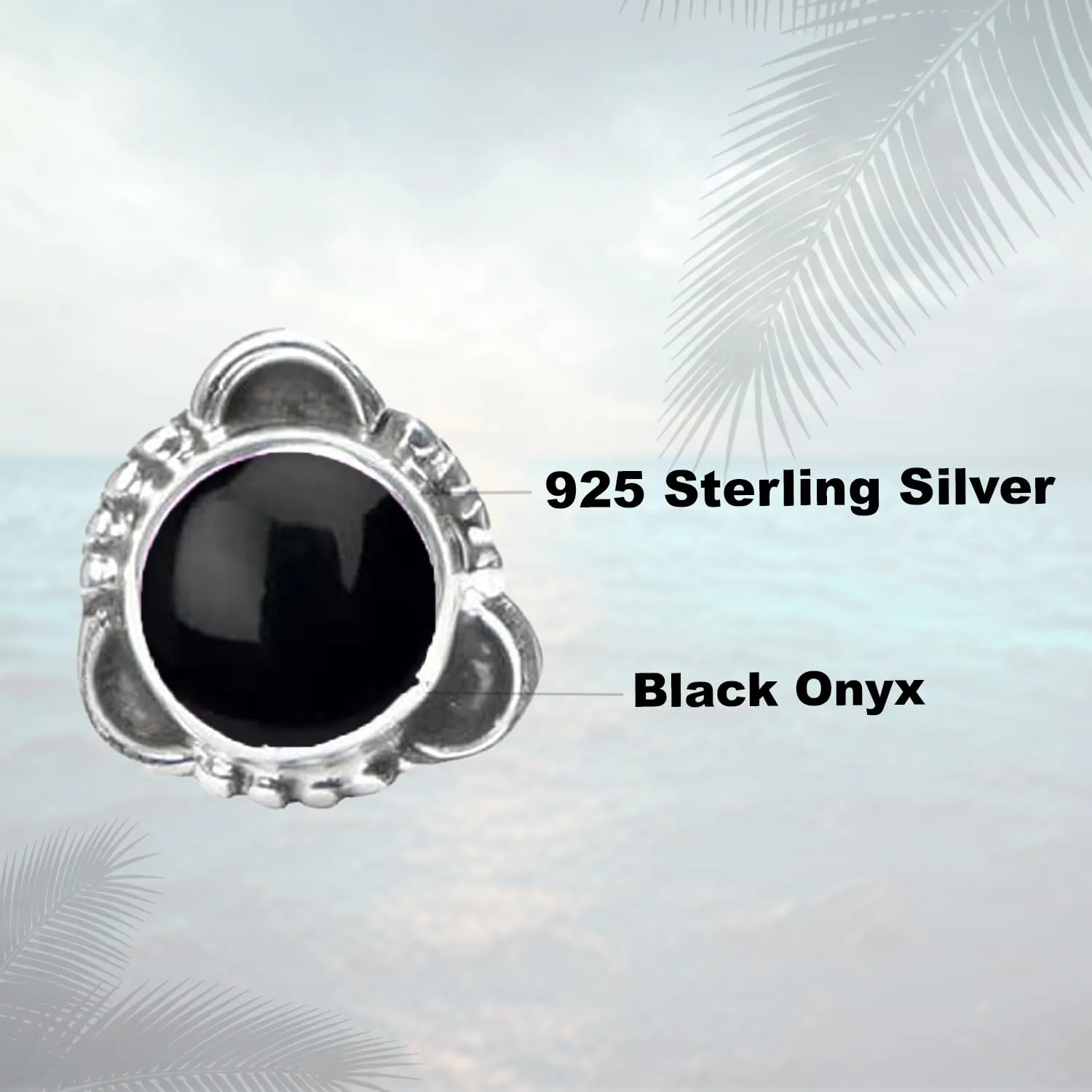 Black Onyx Gemstone Stud Earrings 925 Sterling Silver Earring Handmade Minimalist Earring mothers day gifts