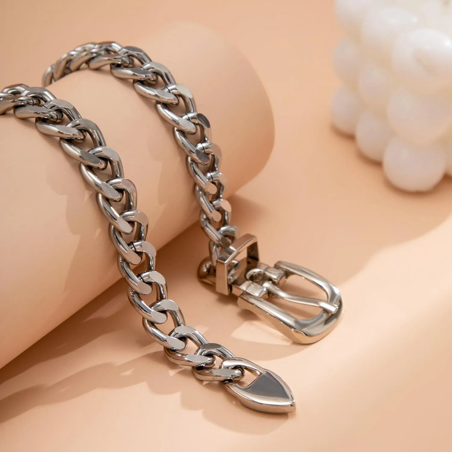 Chunky Gold Necklaces Statement Choker Necklace Paperclip Chain Layered Necklace Chain Punk Thick Necklace Accessories for Women