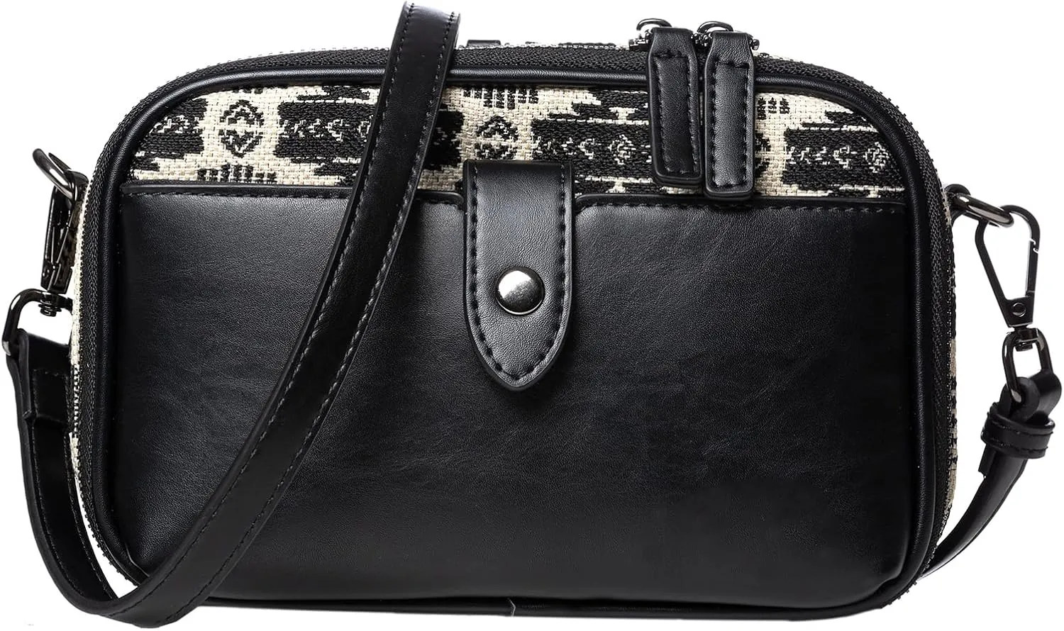 Crossbody Bag, Casual Shoulder Bags, Handbag Purse for Women, Lightweight Satchel Purse with Zipper Pocket