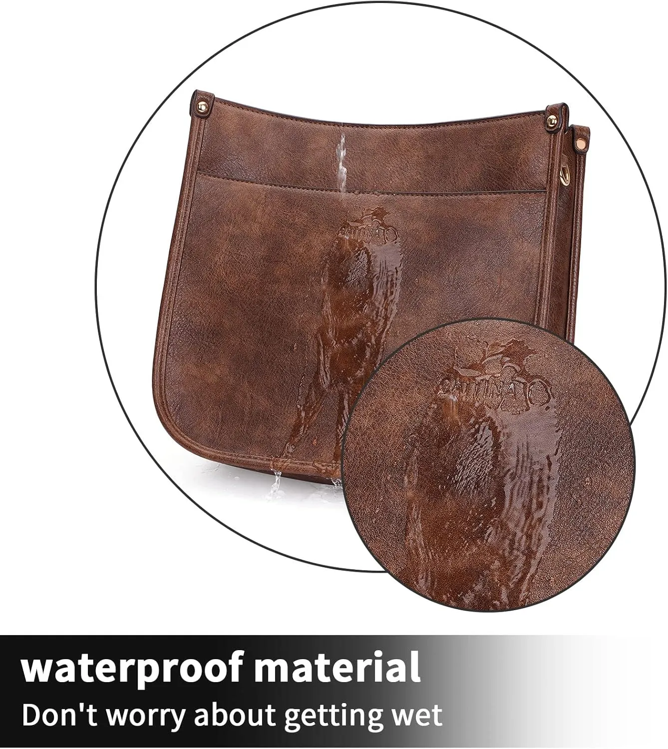 Crossbody Bag Women Vegan Leather Hobo Handbag Trendy Crossbody Shoulder Bag Purses For Women with 2 Adjustable Strap