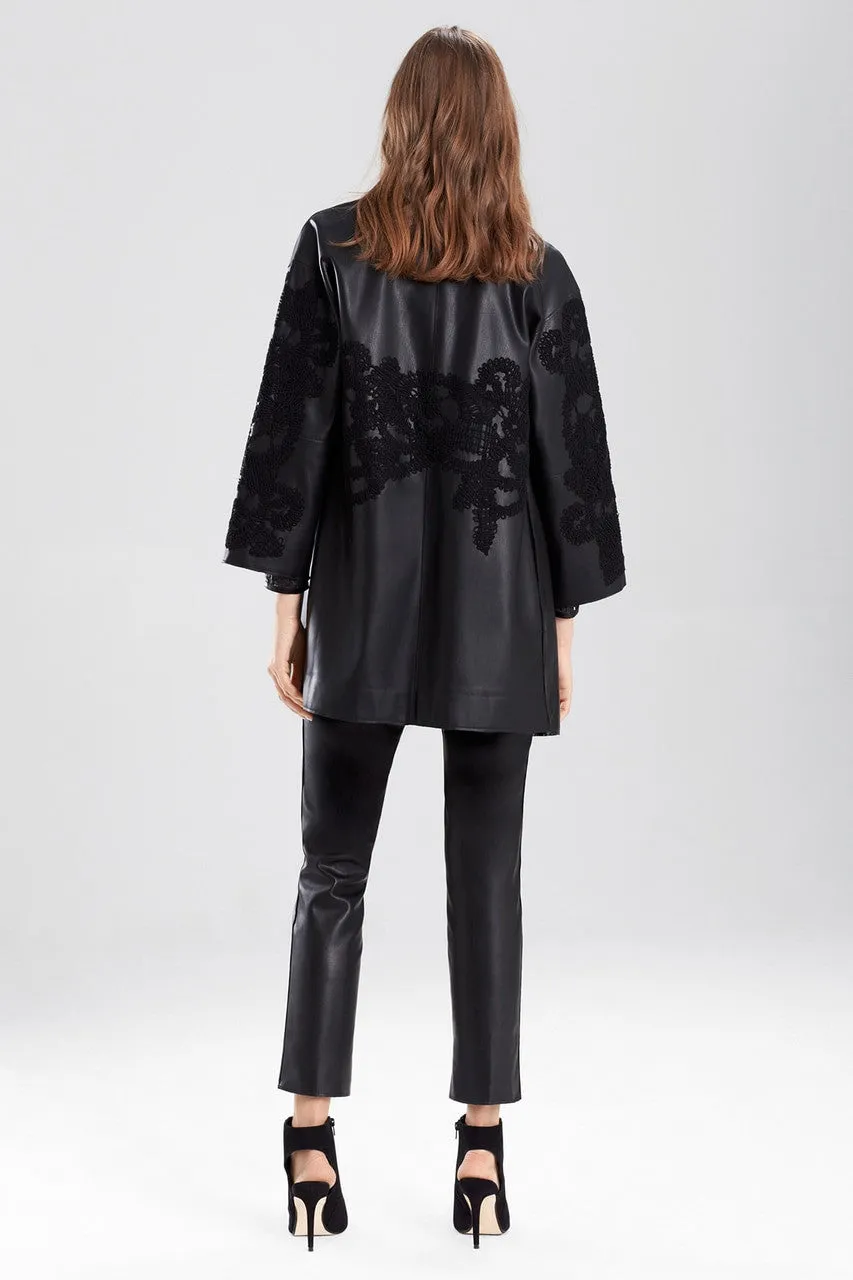 Faux Leather Topper