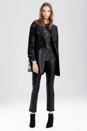 Faux Leather Topper