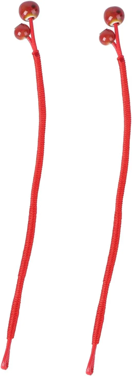 GALPADA Elegant Red Braided Rope Bracelet Hand-woven Fashion Woven Bracelet Ideal Present for Women Birthday Party