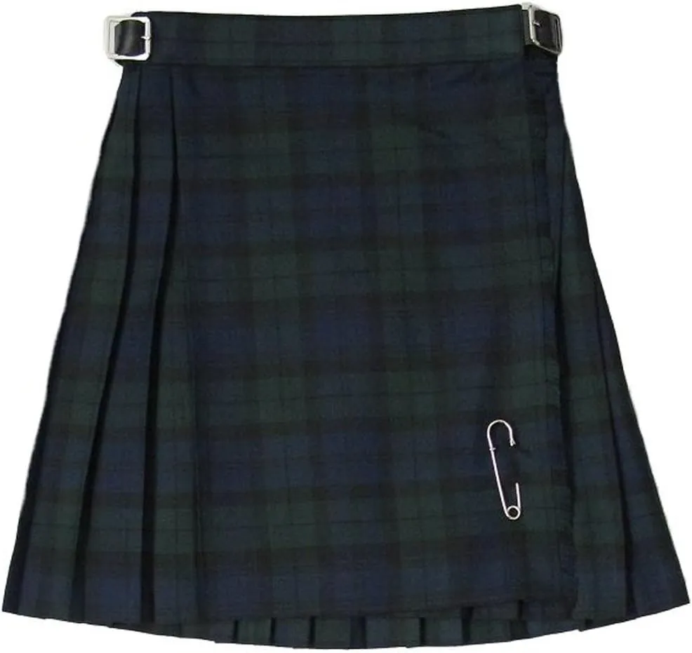 Girls Pleated Tartan Kilt Skirts