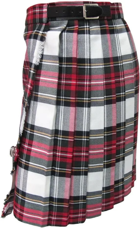 Girls Pleated Tartan Kilt Skirts