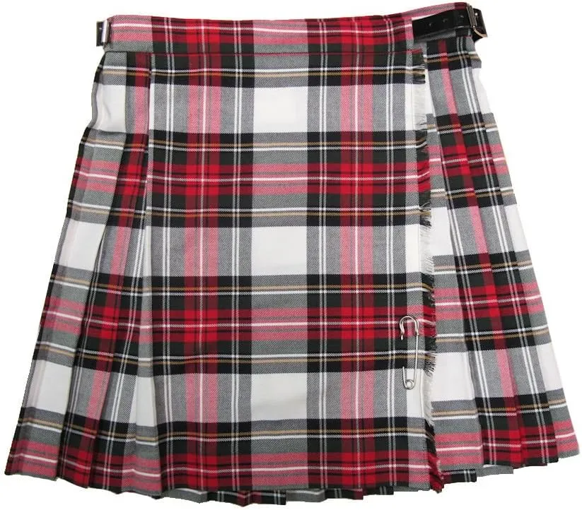 Girls Pleated Tartan Kilt Skirts
