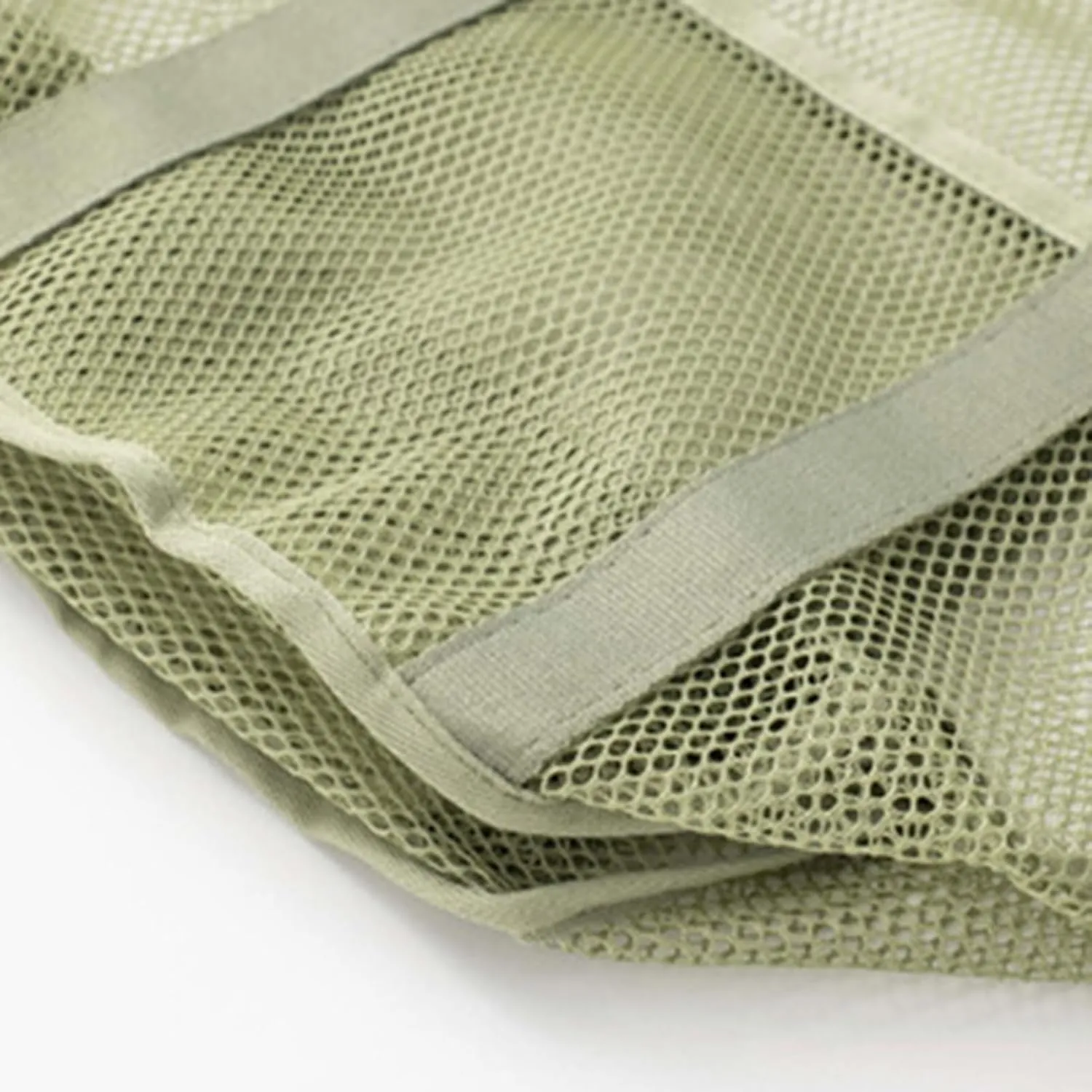 hatleues Mesh Toiletry Bag Drawstring Design Handheld Mesh Shower Caddy Foldable Lightweight Shower Bag for Travel Army Green