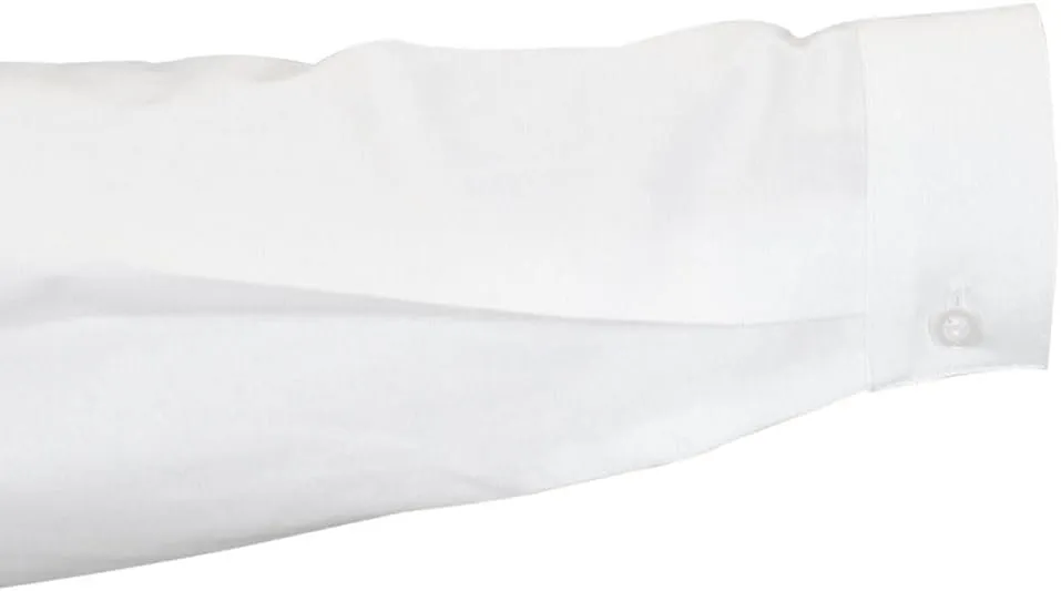 Historical Emporium Men's High Stand Collar Convert. Stud/Cuff Pleated Cotton Tuxedo Dress Shirt, Regency Victorian Formal