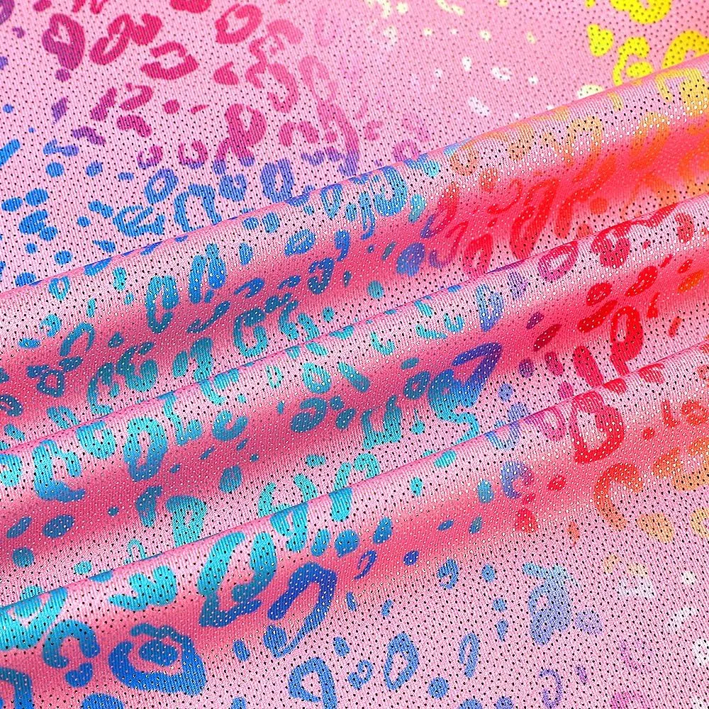 HOZIY Gymnastics Leotards for Girls with Shorts Toddlers Biketards Rainbow Unicorn Dinosaur Mermaid Leopard Flower Galaxy