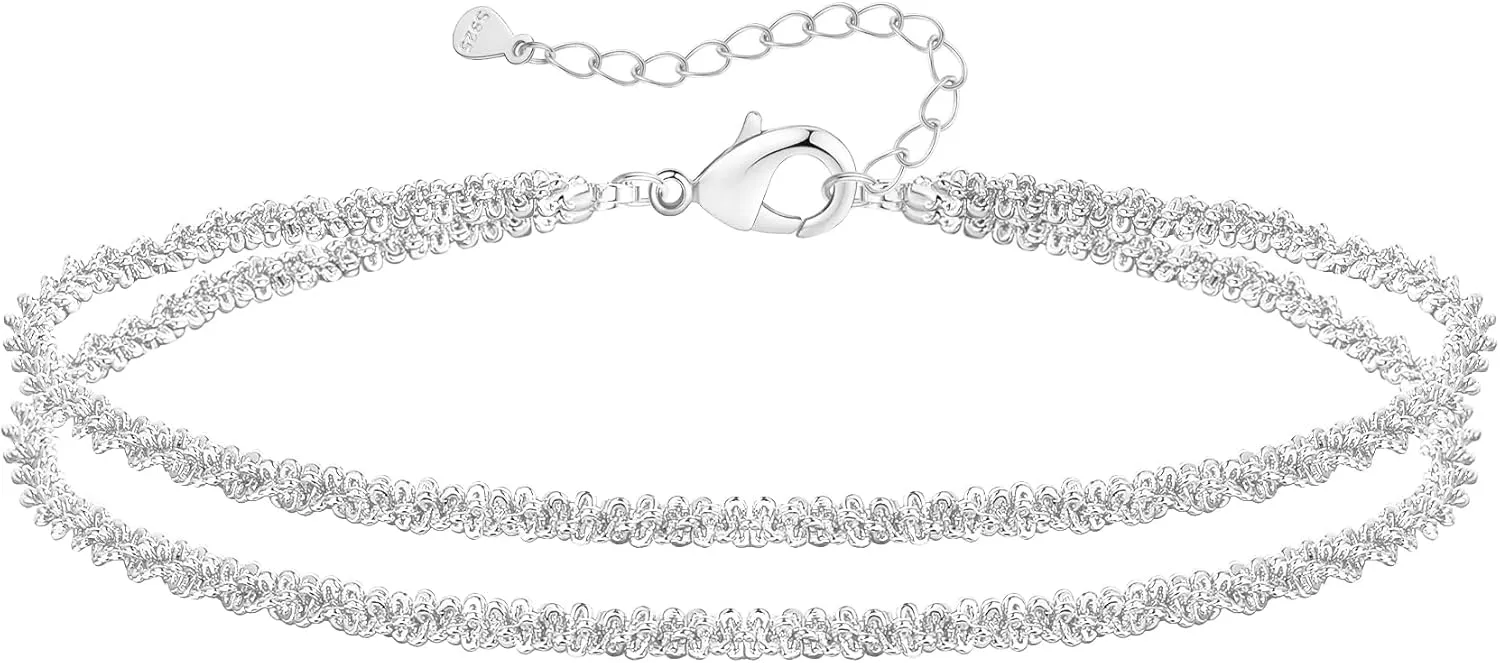 Layered Bracelets for Women,Dainty 14K Gold Plated Bracelets Stack,Link Chain Bracelet Stackable Non Tarnish Jewelry Gifts for Women