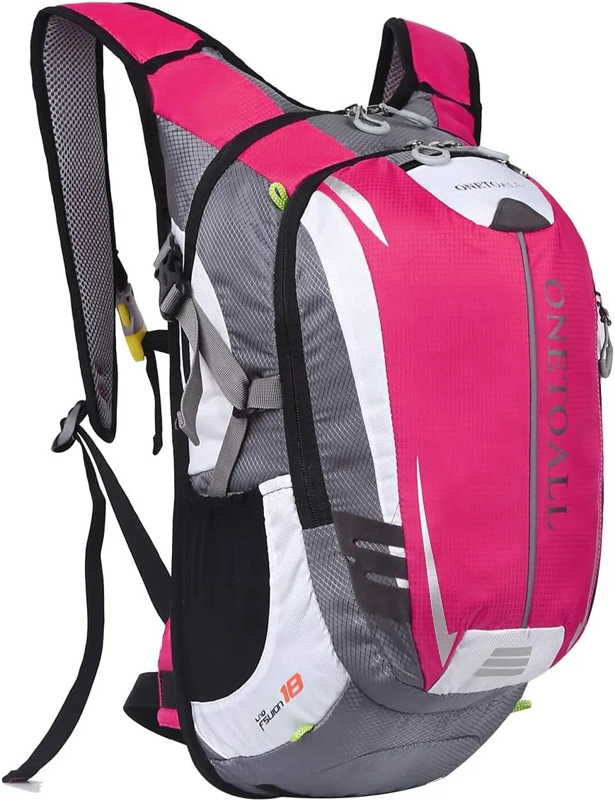 LOCAL LION Cycling Backpack, Small Hiking Backpack, Waterproof Bike Biking Backpacks - Lightweight for Skiing Running 18/25L