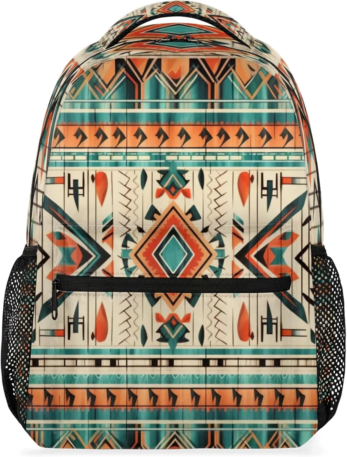 Pardick Backpacks for Women Men, Boho Aztec Travel Laptop Back Pack Waterproof Bookbags Adults Backpack with Multiple Pocket