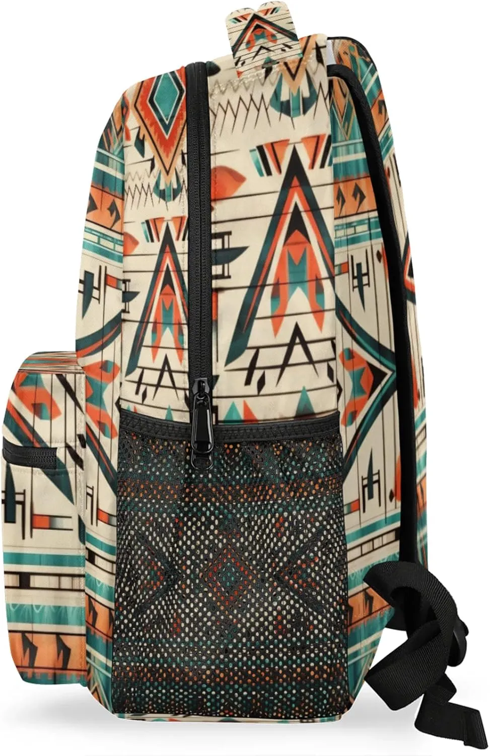 Pardick Backpacks for Women Men, Boho Aztec Travel Laptop Back Pack Waterproof Bookbags Adults Backpack with Multiple Pocket
