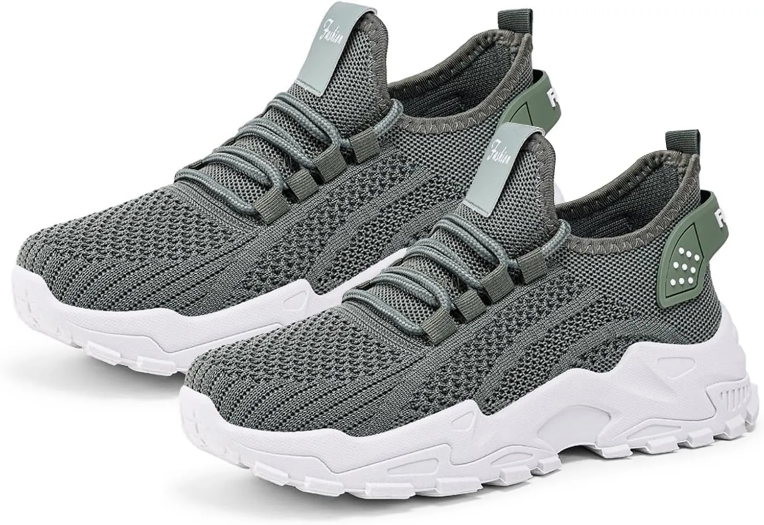 Platform Sneakers for Women Lightweight Breathable Shoes Flying Woven Mesh Footwear Upper Casual Jogging Shoes Tennis Workout Non-Slip Gym Sneakers for Wome