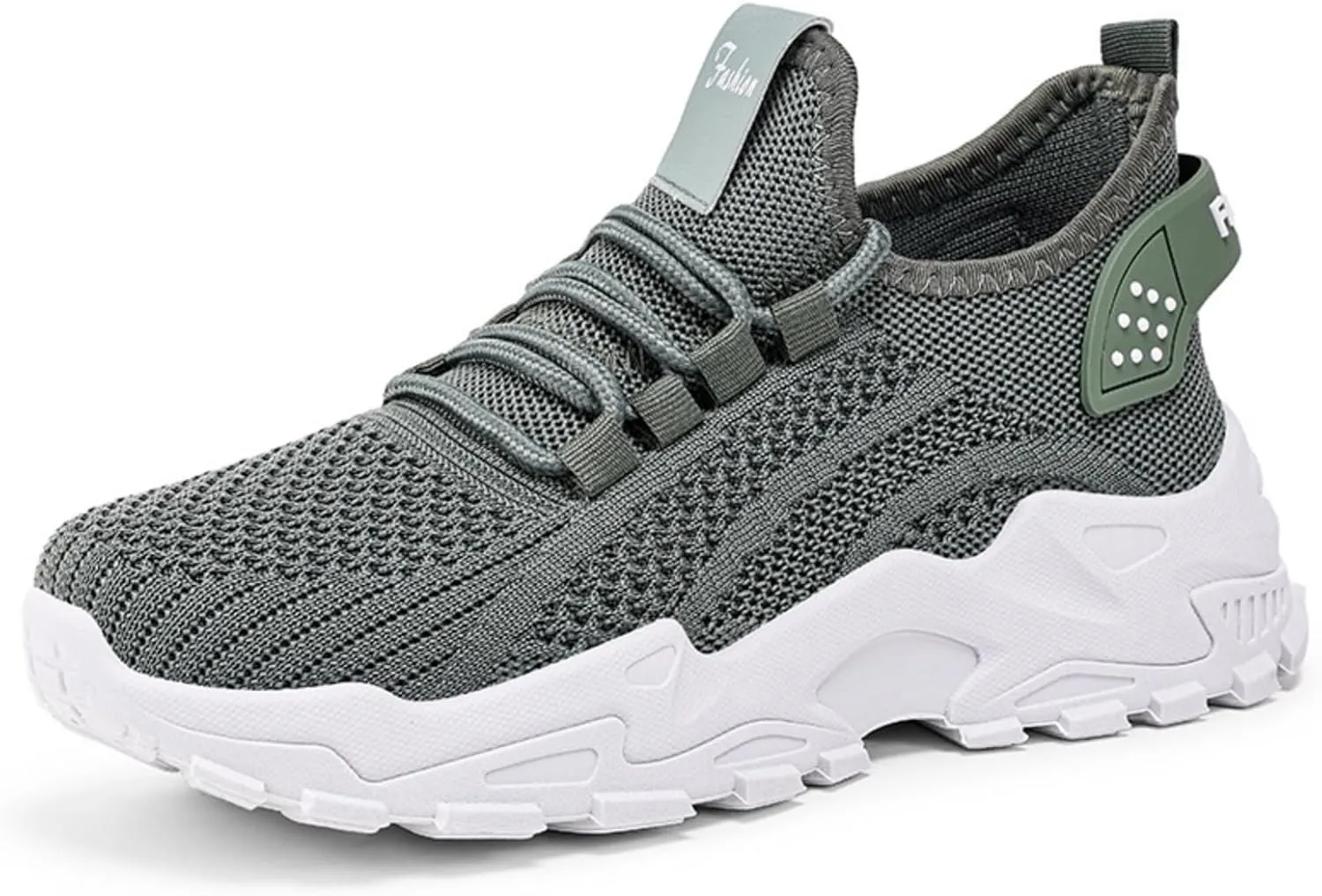 Platform Sneakers for Women Lightweight Breathable Shoes Flying Woven Mesh Footwear Upper Casual Jogging Shoes Tennis Workout Non-Slip Gym Sneakers for Wome