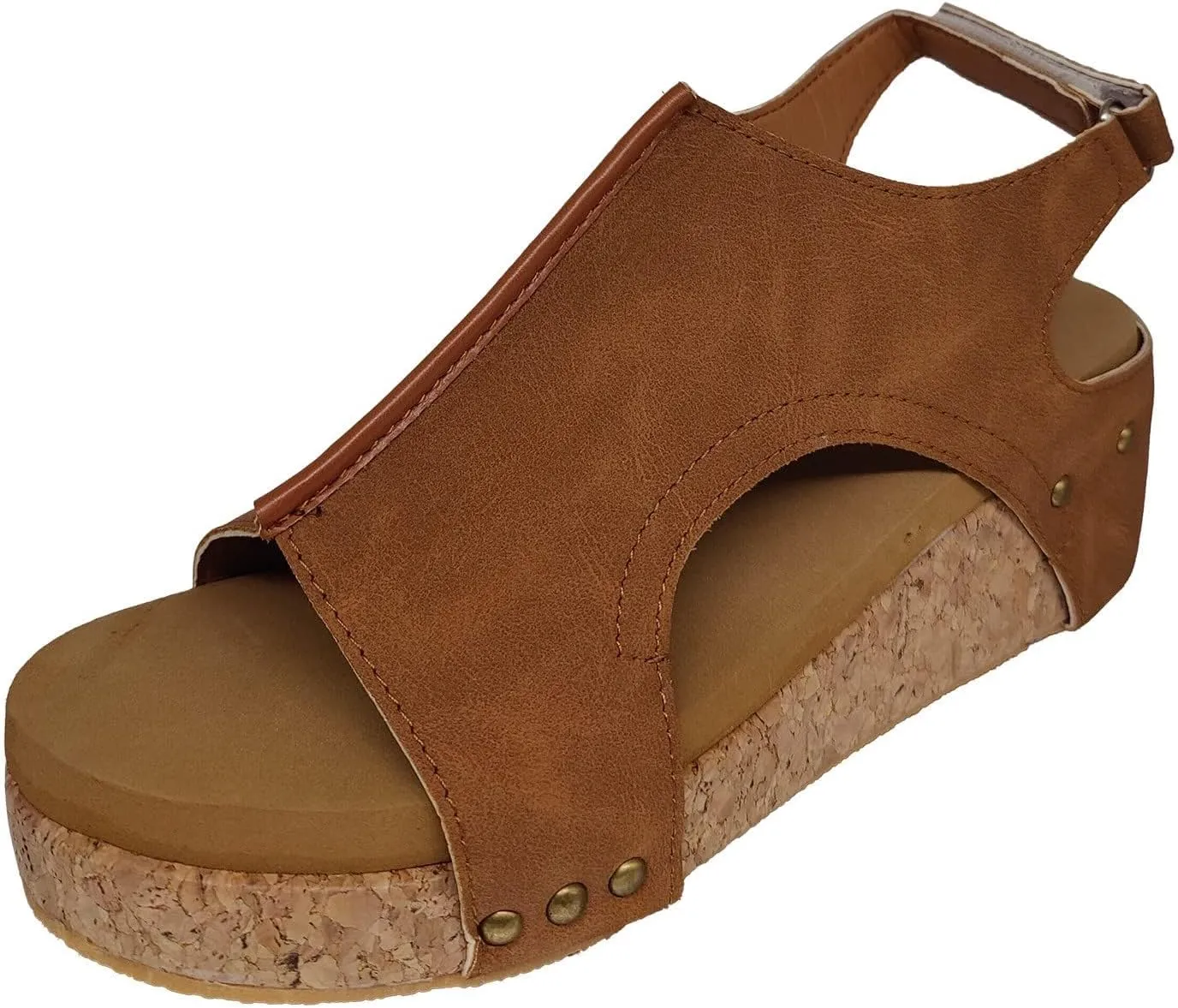 Sandals for Women 2025,Summer Sandals for Women 2025,Platform Wedge Sandals for Women Open Toe Wedge Heels,Casual Summer Dress Shoes Ladies Wedges Comfortable Vacation Shoes