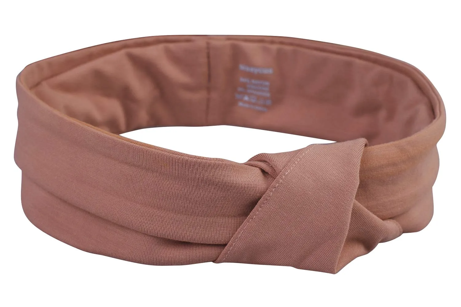 sissycos The Essential Headband, Women's Yoga Running Turban Headbands Knotted Bows Hair Bands Elastic Non Slip Wide Headwraps (Desert Rose)