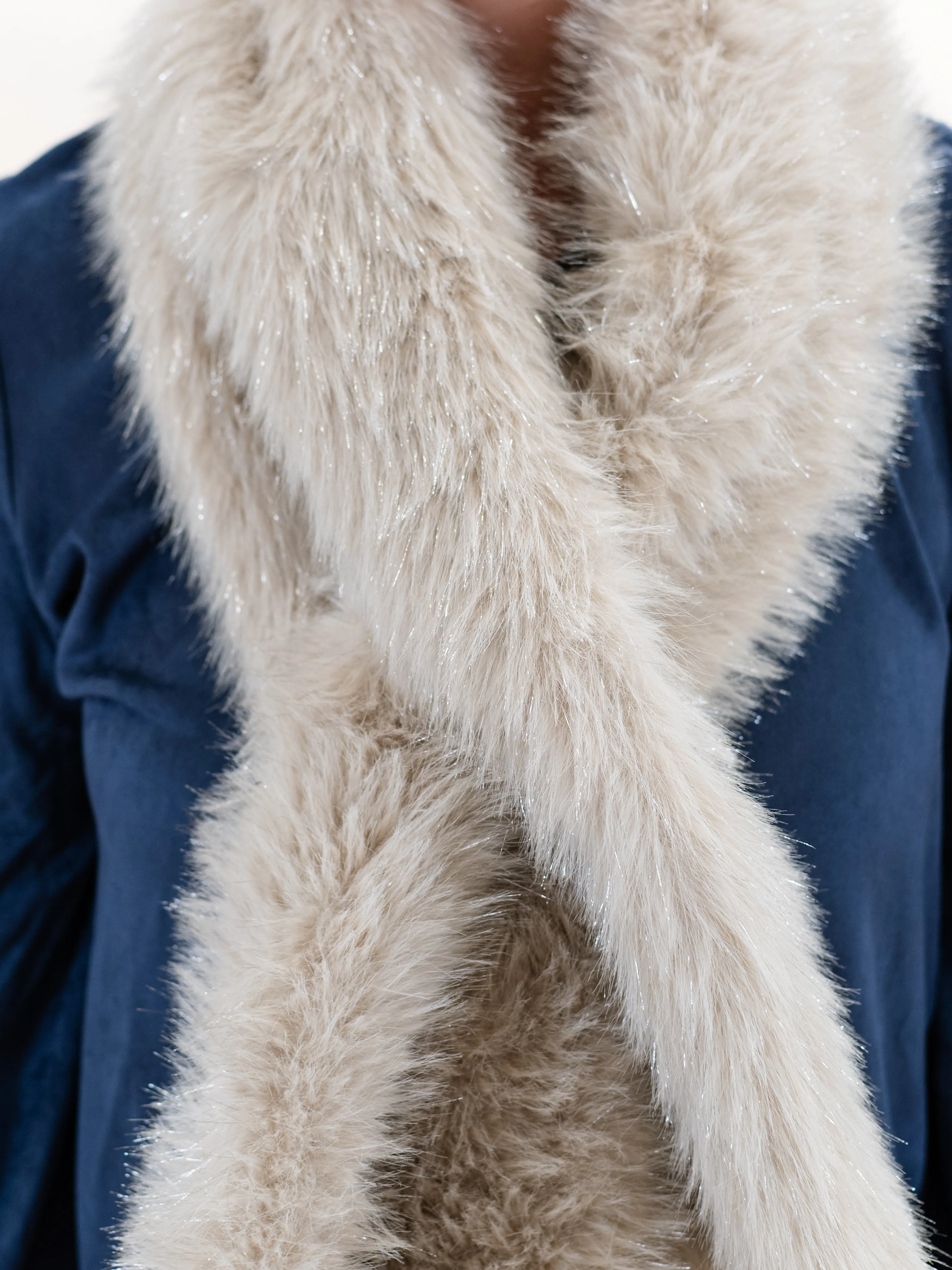 Sparkle Faux Fur Scarf by Ivy Jane