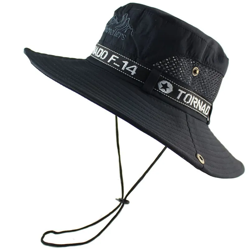 Travellers Tornado F-14 Sun Bucket hat