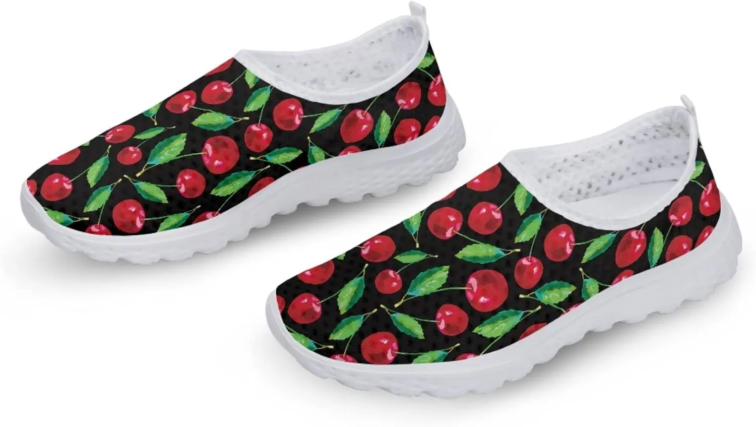 Veniyate Women's Walking Water Shoes Mesh Slip On Air Mesh Loafer Breathable Lightweight Running Sneakers