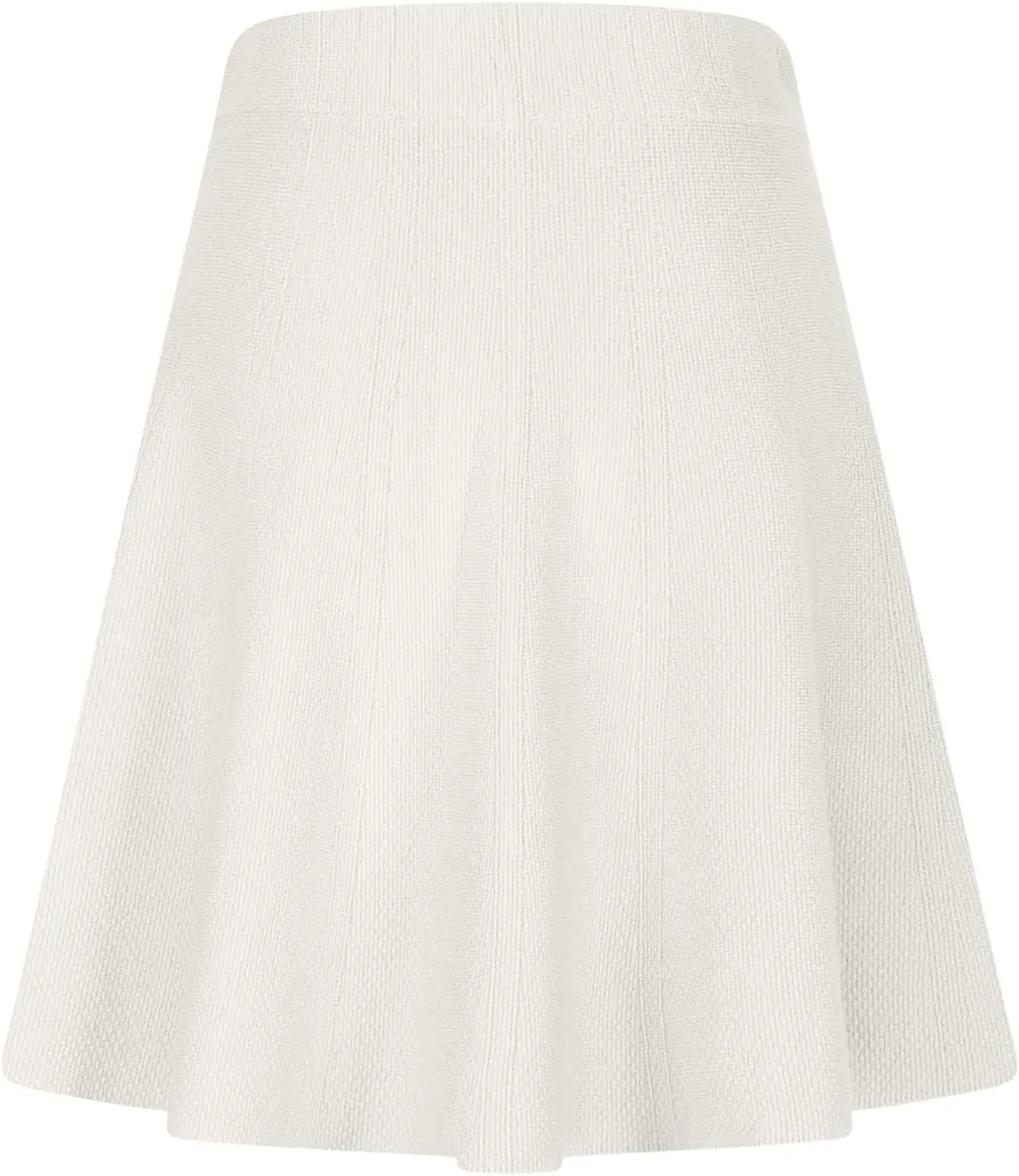 Women Elegant Skorts 2025 Fashion Stretch High Waist Flared Mini Skater Skirts Casual Solid Color Pleated Mini Skirt