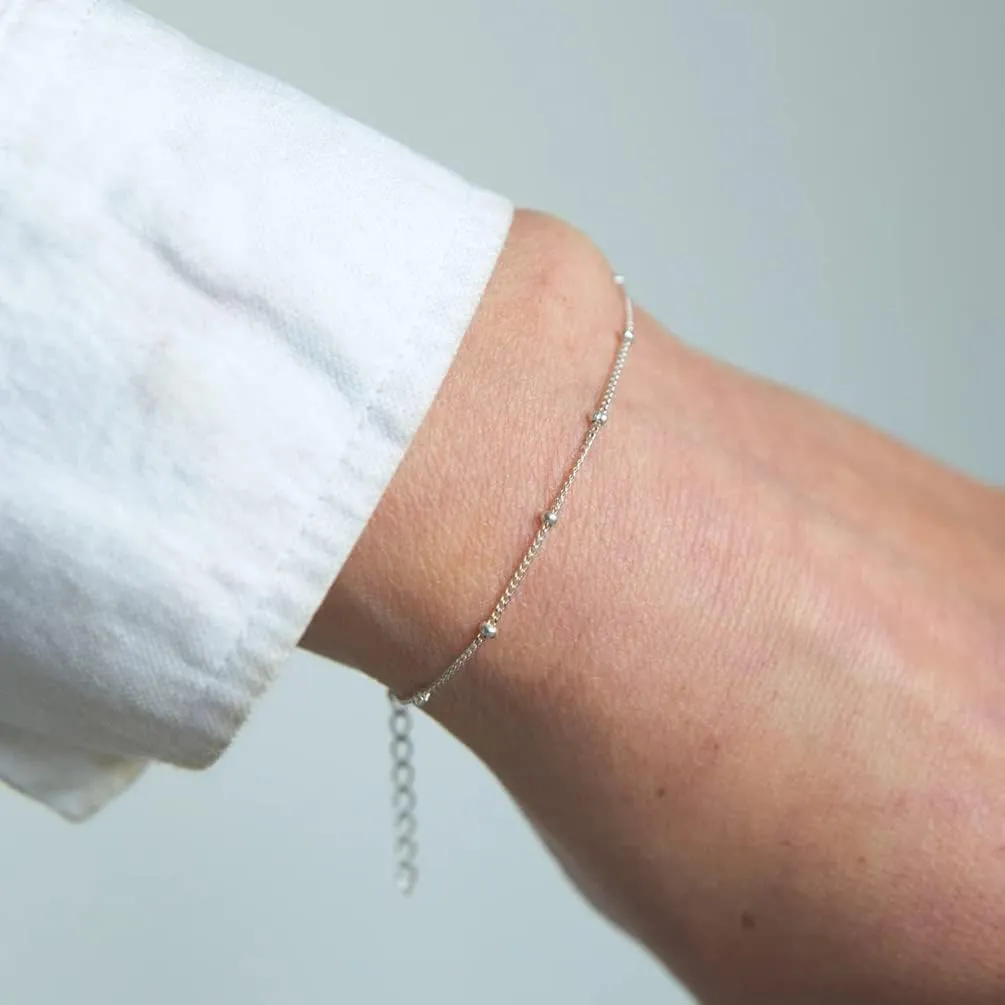 Womens Dainty Gold Chain Bracelet,Simple Layered Chain Bracelets,Beaded Turquoise Bracelet,Charm Crystal Bar,Heart,Karma,Triangle,Pearl Bracelets for Women