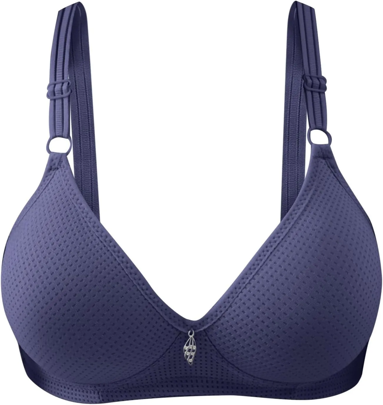 Women's Front Side Buckle Lace Edge Without Steel Ring Movement Seamless Gathering Adjustment Yoga Sleep Pack of