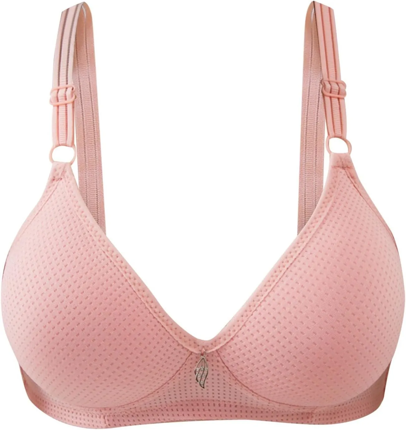 Women's Front Side Buckle Lace Edge Without Steel Ring Movement Seamless Gathering Adjustment Yoga Sleep Pack of